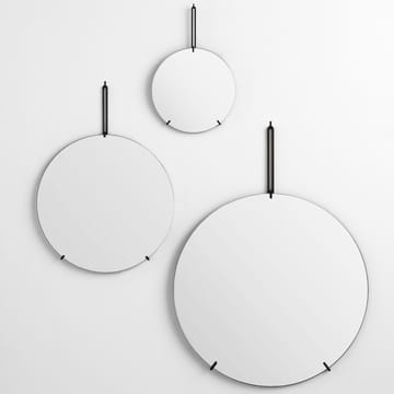 Moebe wall mirror Ø 70 cm - Zwart - MOEBE