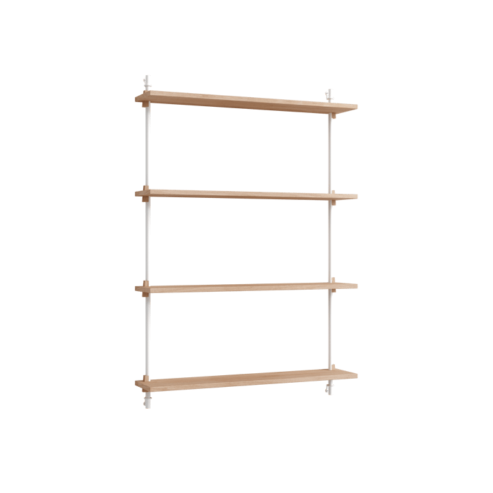 Moebe wall shelving ws.115.1 - Eikenhout-wit - MOEBE