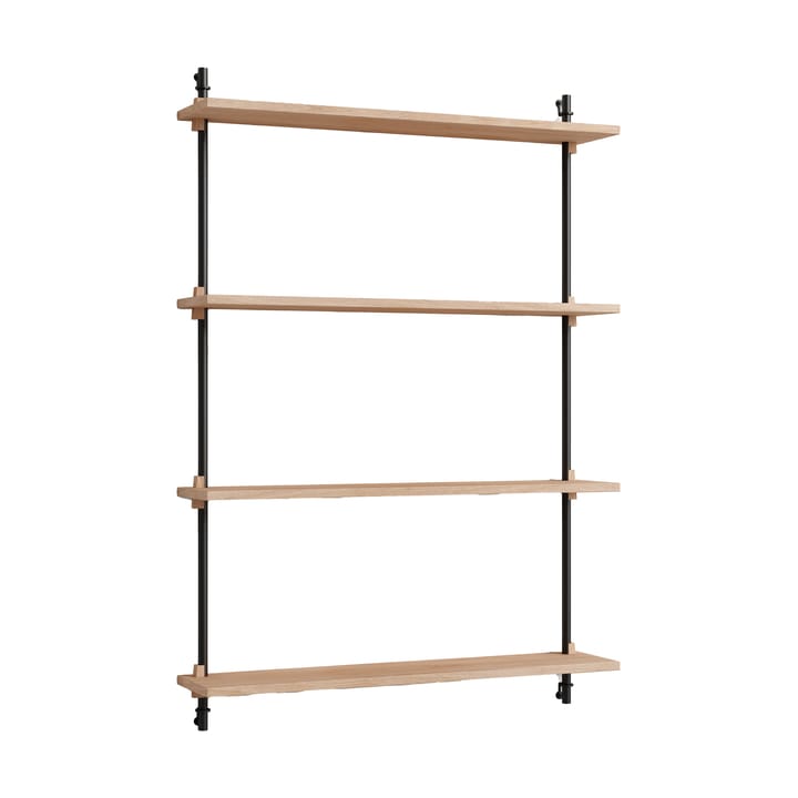 Moebe wall shelving ws.115.1 - Eikenhout-zwart - MOEBE