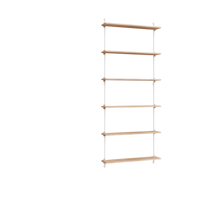 Moebe wall shelving ws.200.1 - Eikenhout-wit - MOEBE