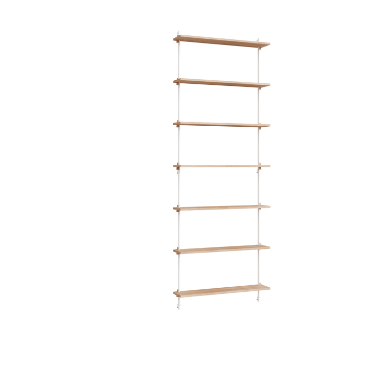 Moebe wall shelving ws.230.1 - Eikenhout-wit - MOEBE