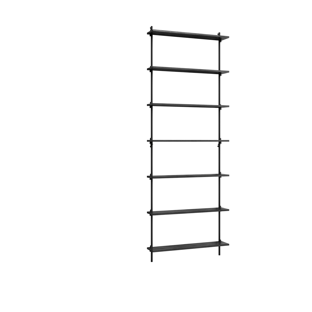 MOEBE Moebe wall shelving ws.230.1 Zwart