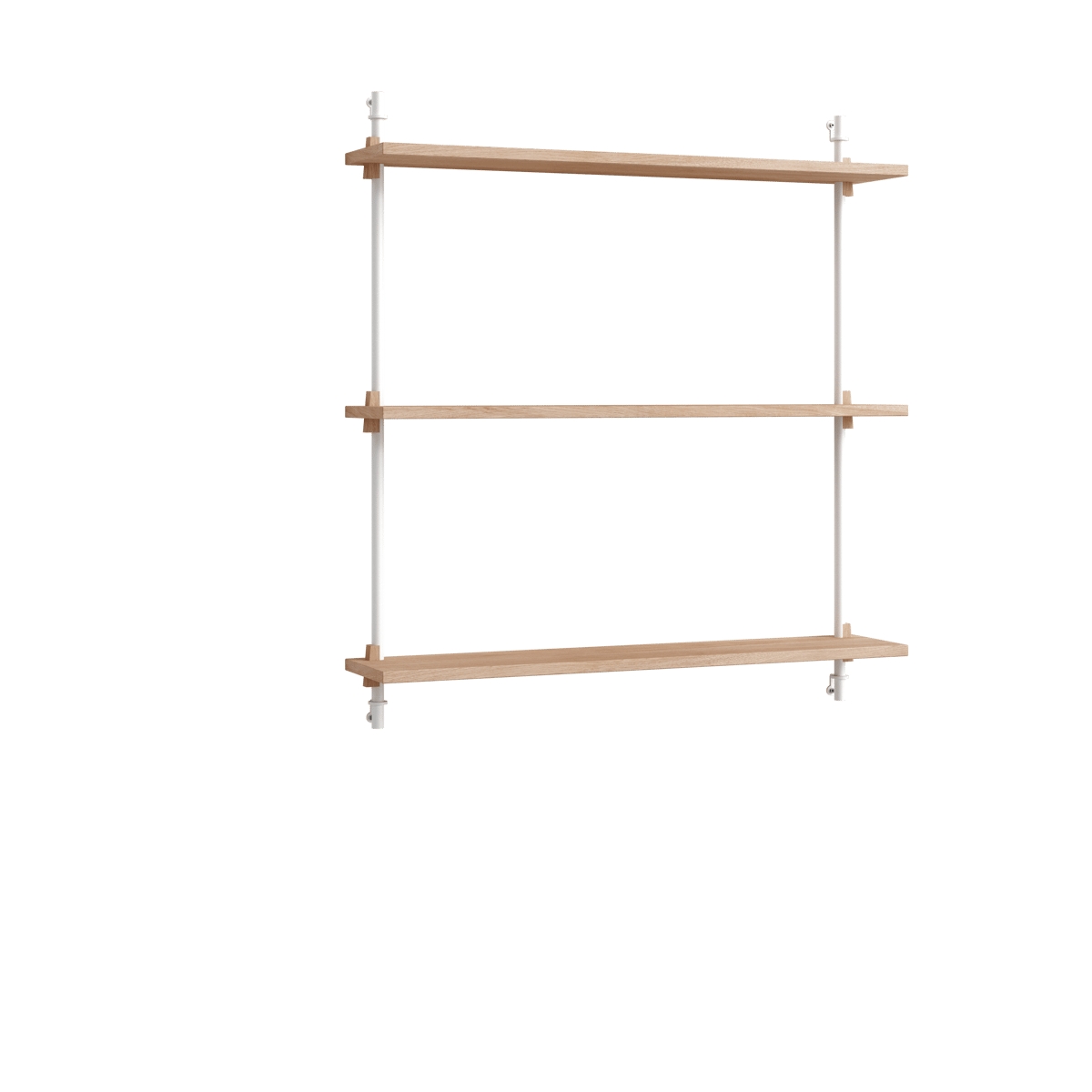 MOEBE Moebe wall shelving ws.85.1 Eikenhout-wit