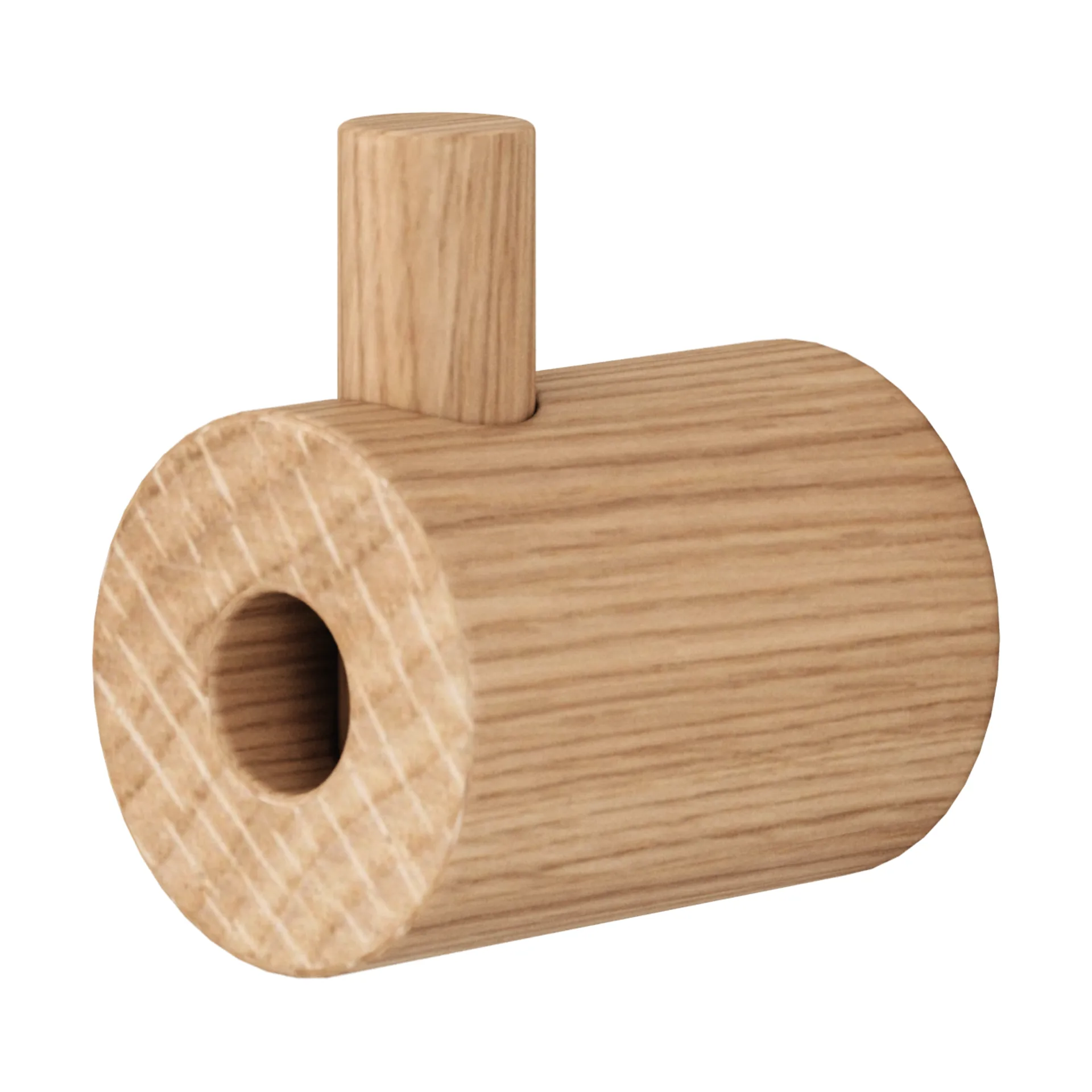 Moebe wooden wall hook haak, Eikenhout MOEBE