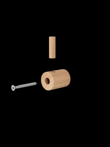 Moebe wooden wall hook haak - Eikenhout - MOEBE