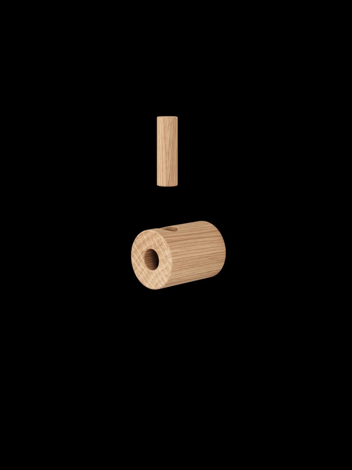 Moebe wooden wall hook haak, Eikenhout MOEBE