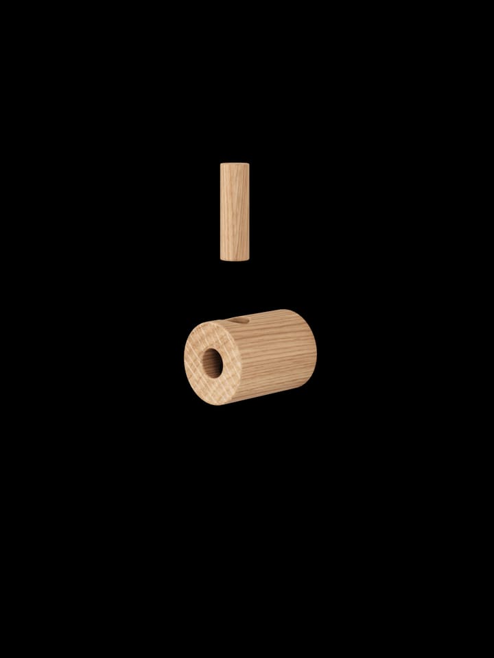 Moebe wooden wall hook haak - Eikenhout - MOEBE