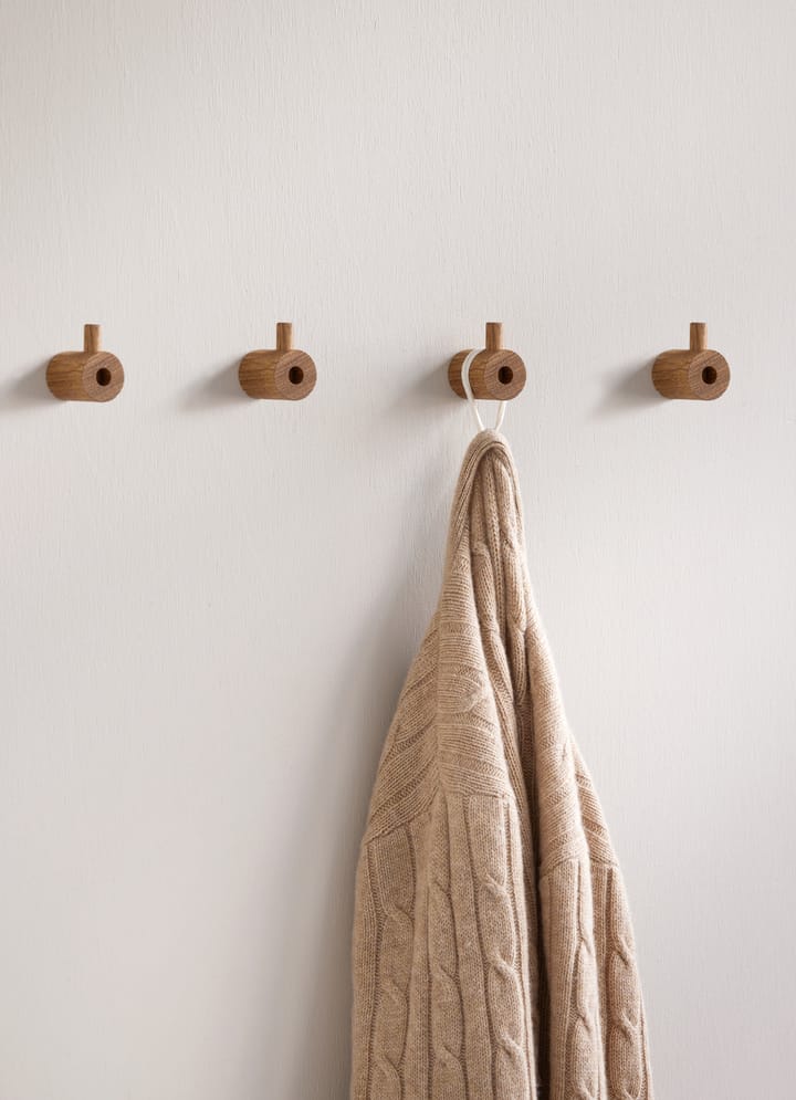 Moebe wooden wall hook haak - Eikenhout - MOEBE