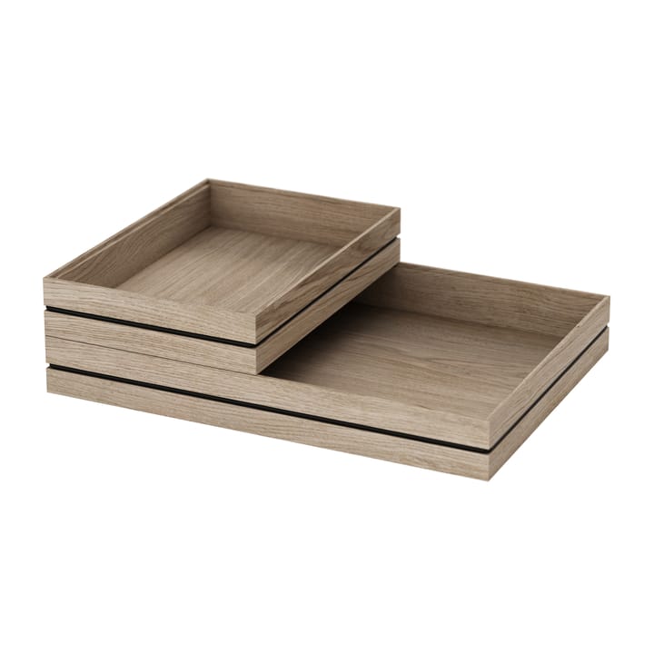 Organise opbergdoos 17x25 cm, Wood MOEBE