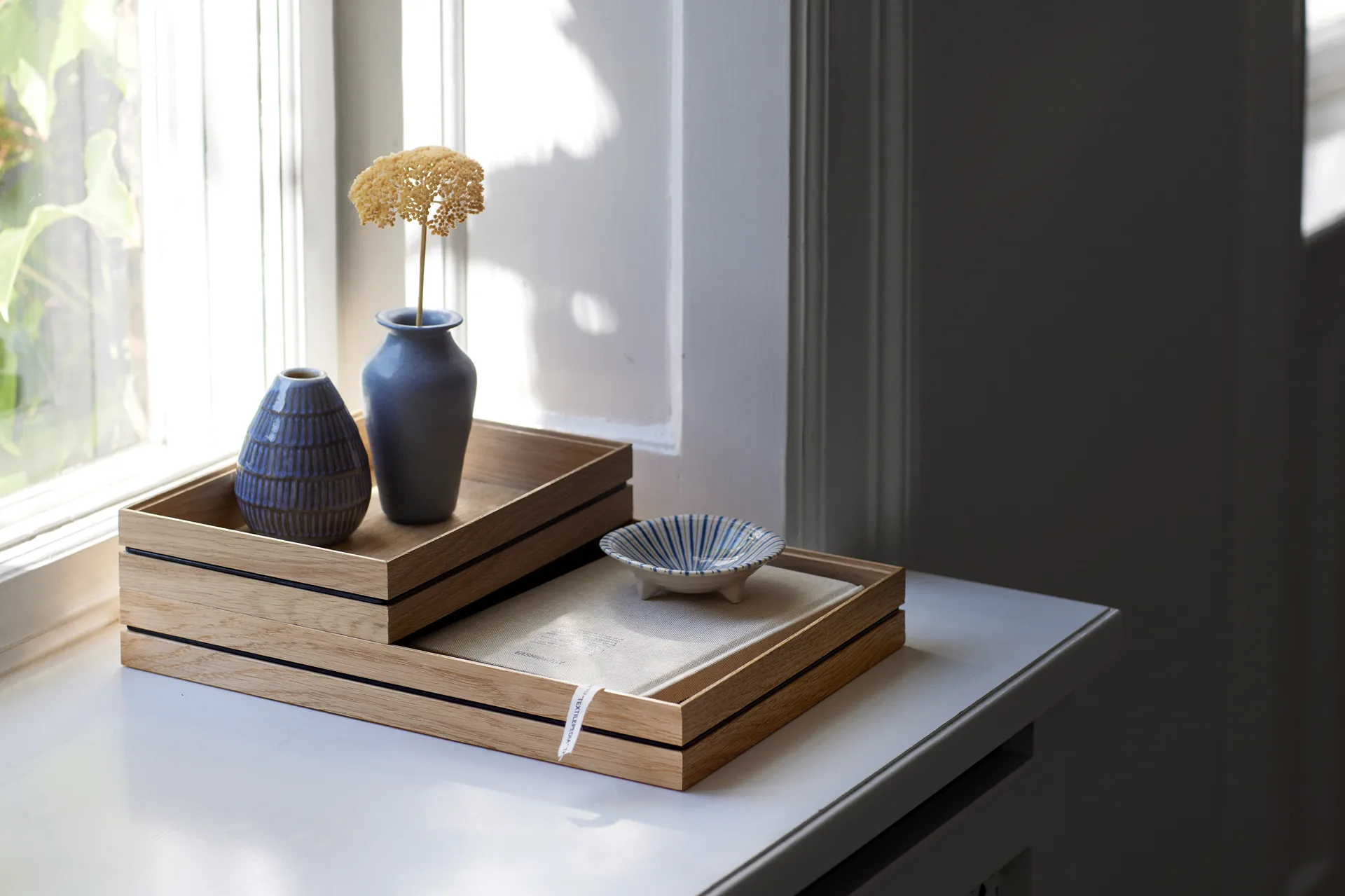 Organise opbergdoos 17x25 cm, Wood MOEBE