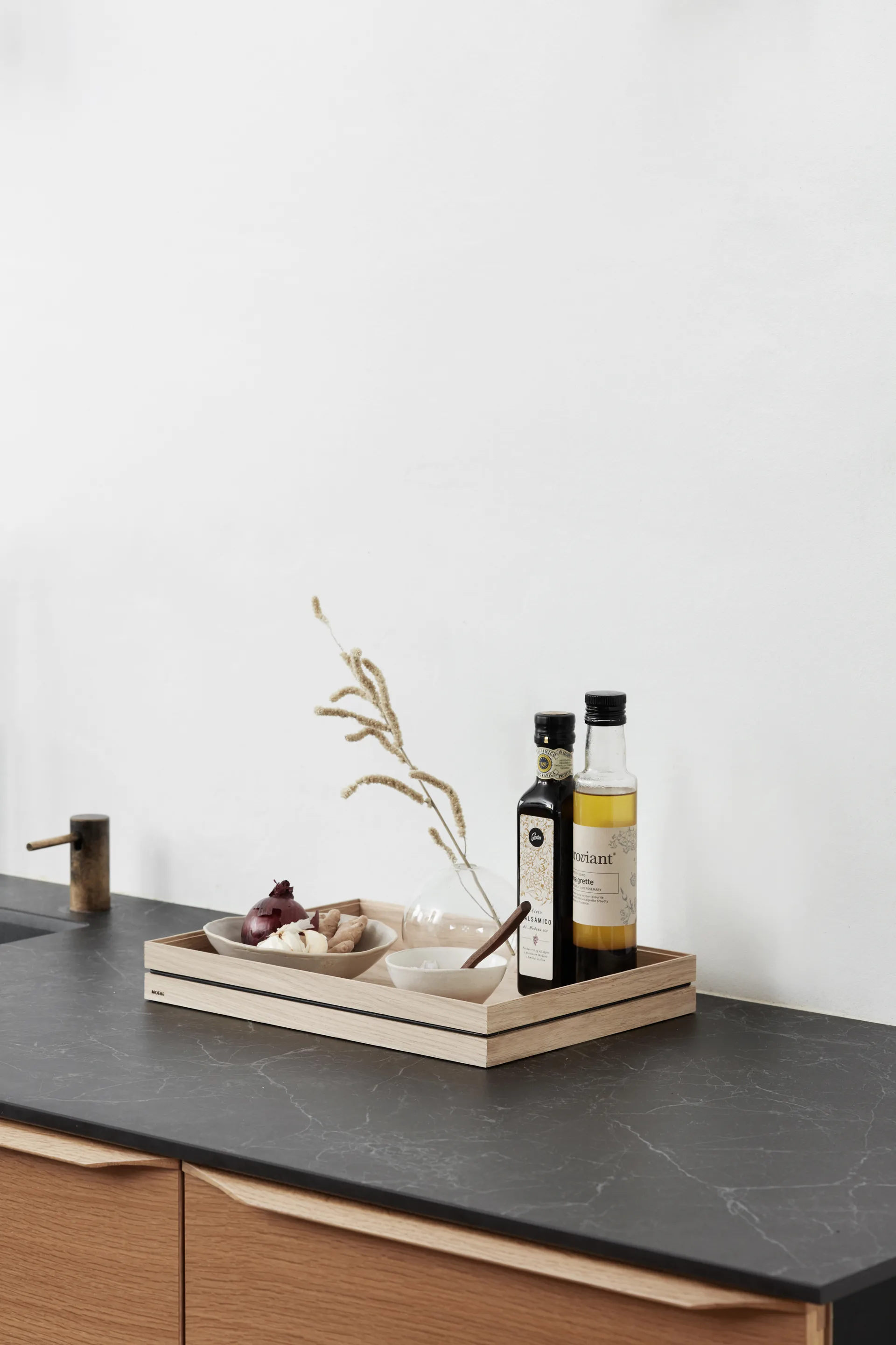 Organise opbergdoos 25x34 cm, Wood MOEBE