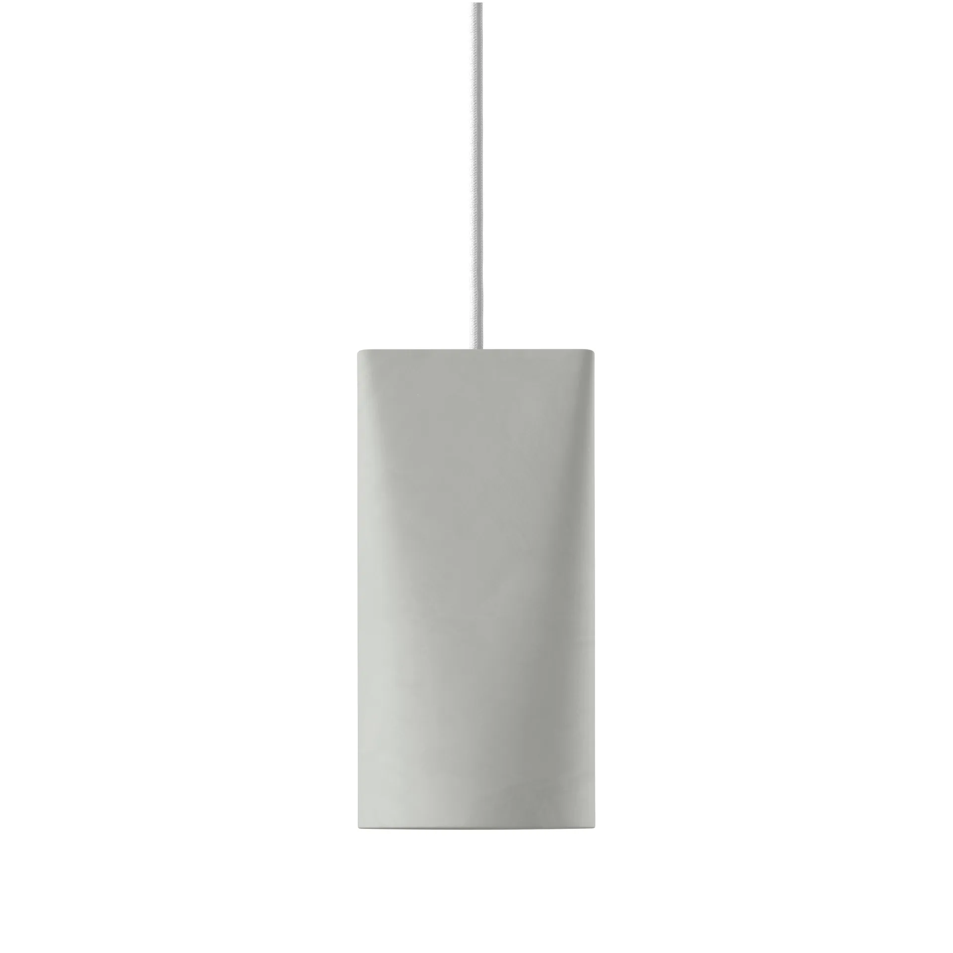 Plafondlamp keramiek 11,2x22 cm, Light Grey MOEBE