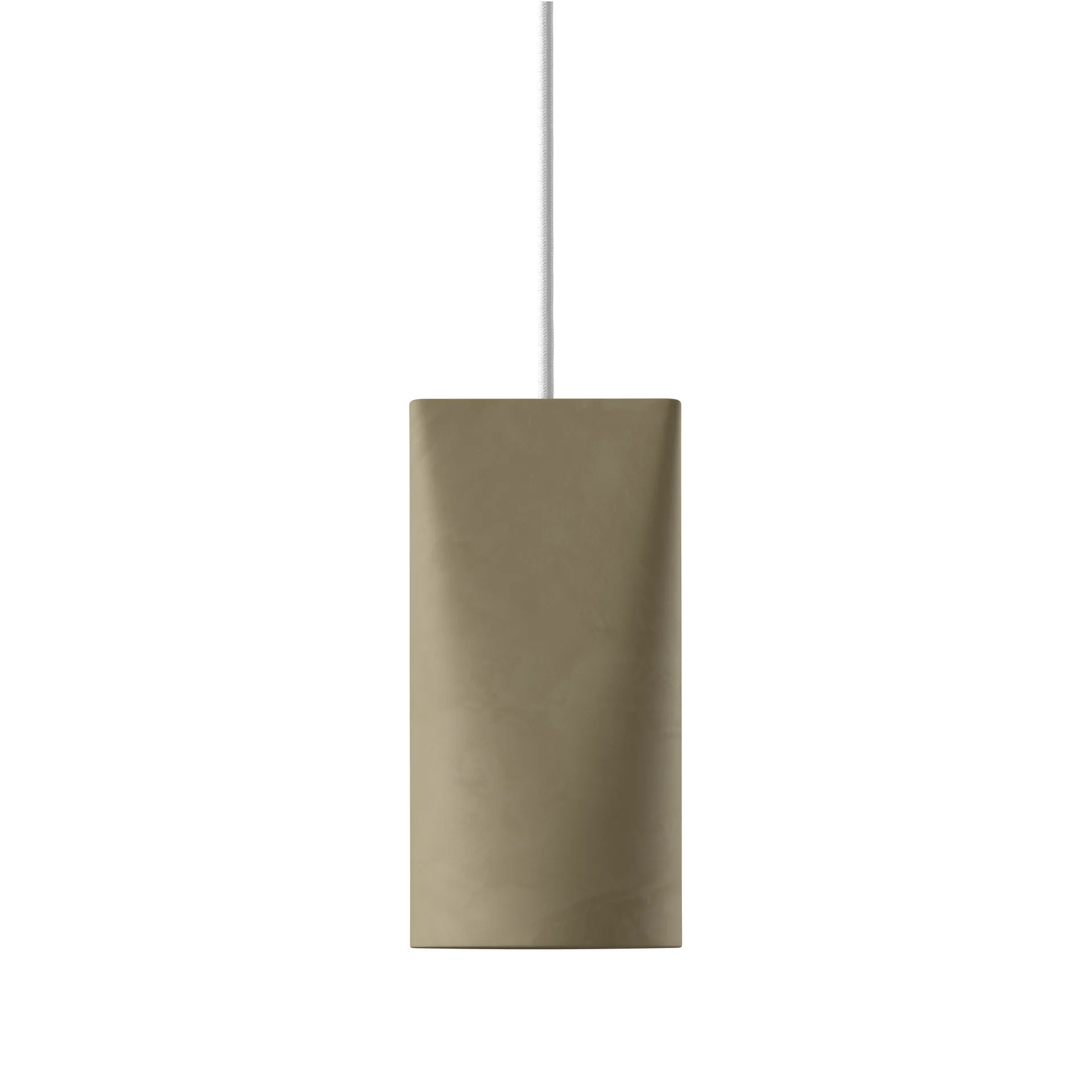 Plafondlamp keramiek 11,2x22 cm, Olive MOEBE