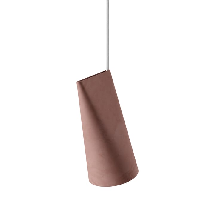 Plafondlamp keramiek 11,2x22 cm, Terra Cotta, Wood MOEBE
