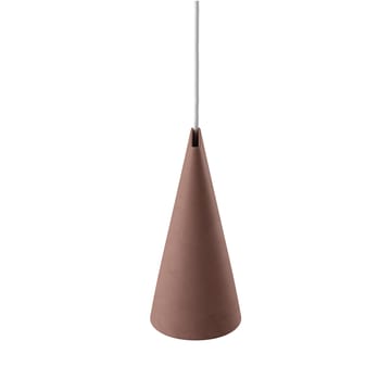 Plafondlamp keramiek 11,2x22 cm - Terra Cotta, Wood - MOEBE