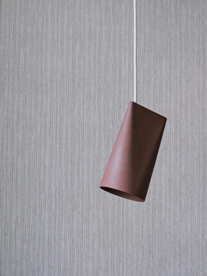 Plafondlamp keramiek 11,2x22 cm, Terra Cotta, Wood MOEBE