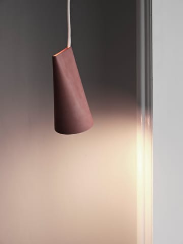 Plafondlamp keramiek 11,2x22 cm - Terra Cotta, Wood - MOEBE