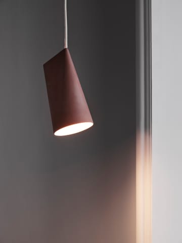Plafondlamp keramiek 11,2x22 cm - Terra Cotta, Wood - MOEBE