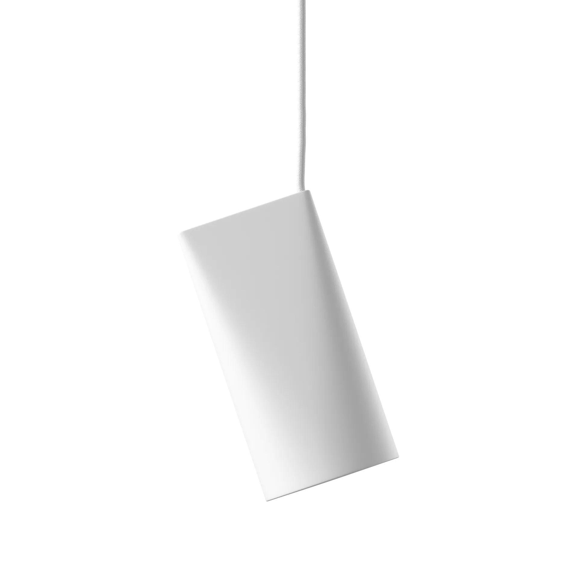 Plafondlamp keramiek 11,2x22 cm, White MOEBE