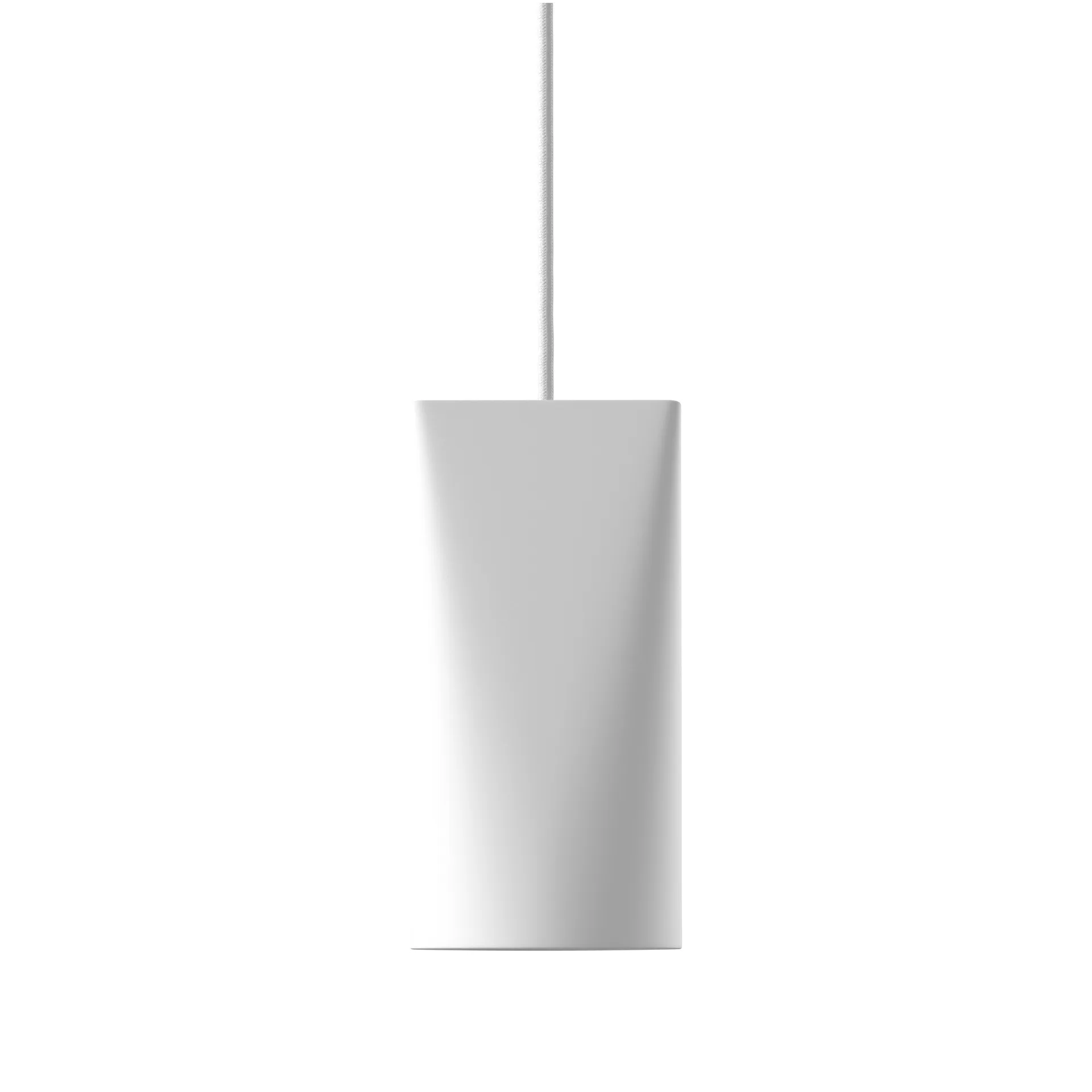 Plafondlamp keramiek 11,2x22 cm, White MOEBE