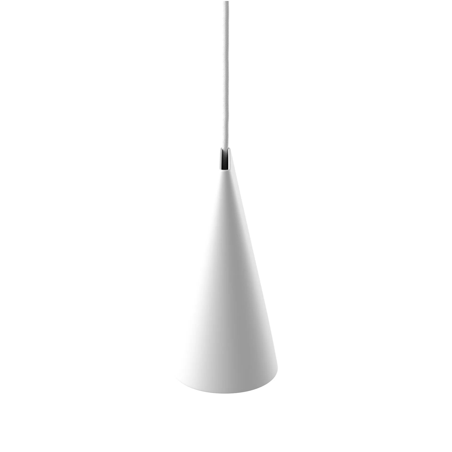 Plafondlamp keramiek 11,2x22 cm, White MOEBE