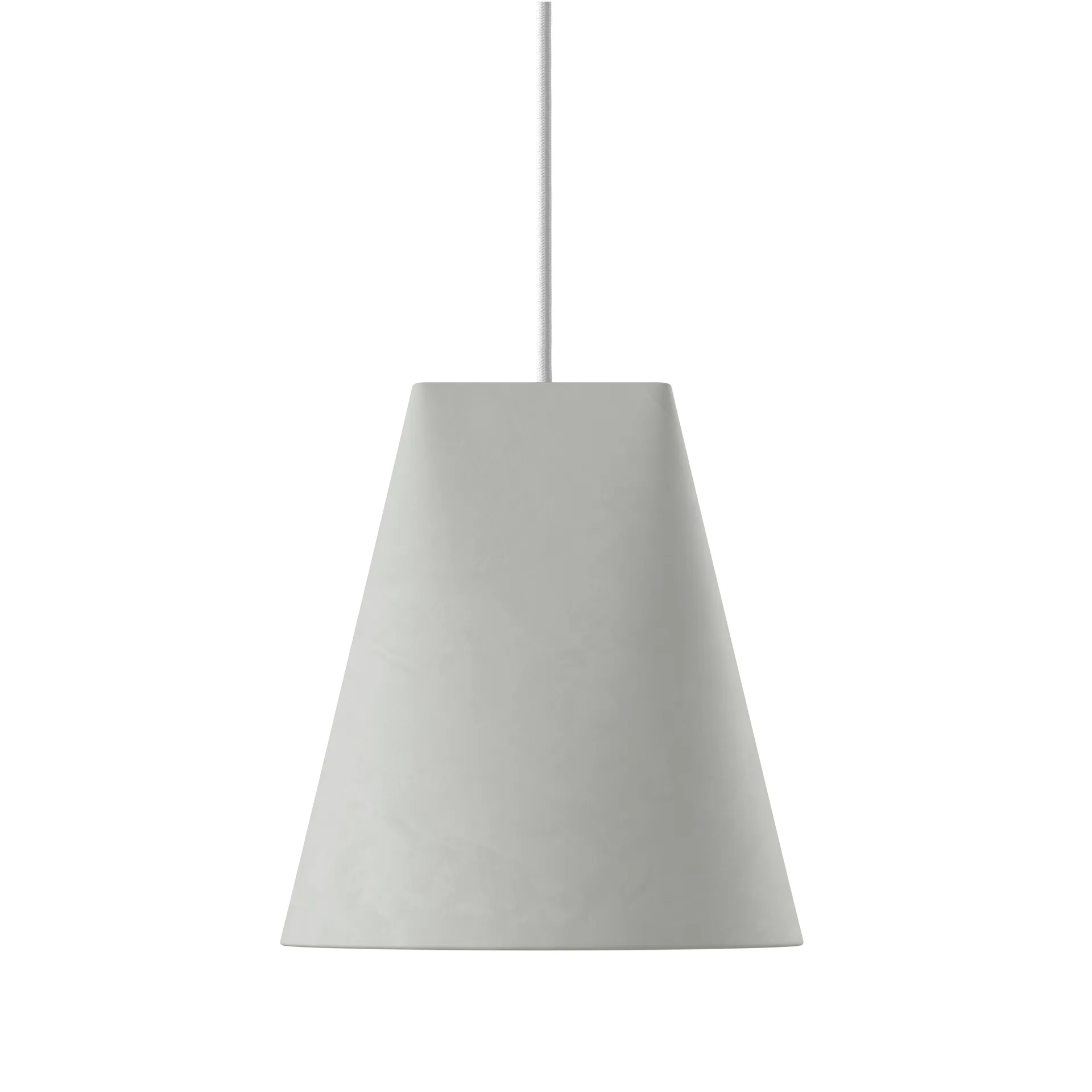 Plafondlamp keramiek 23x23,5 cm, Light Grey MOEBE