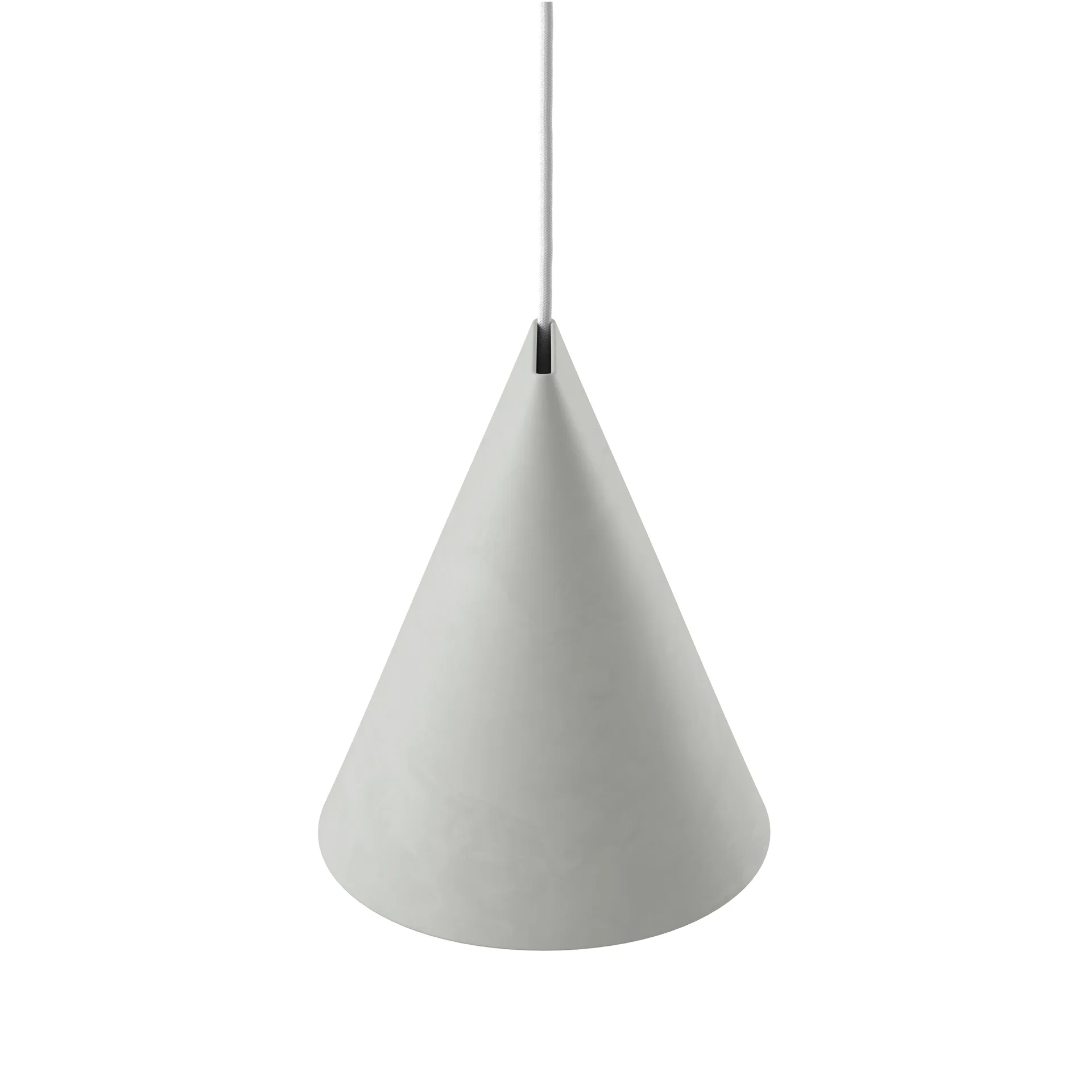 Plafondlamp keramiek 23x23,5 cm, Light Grey MOEBE
