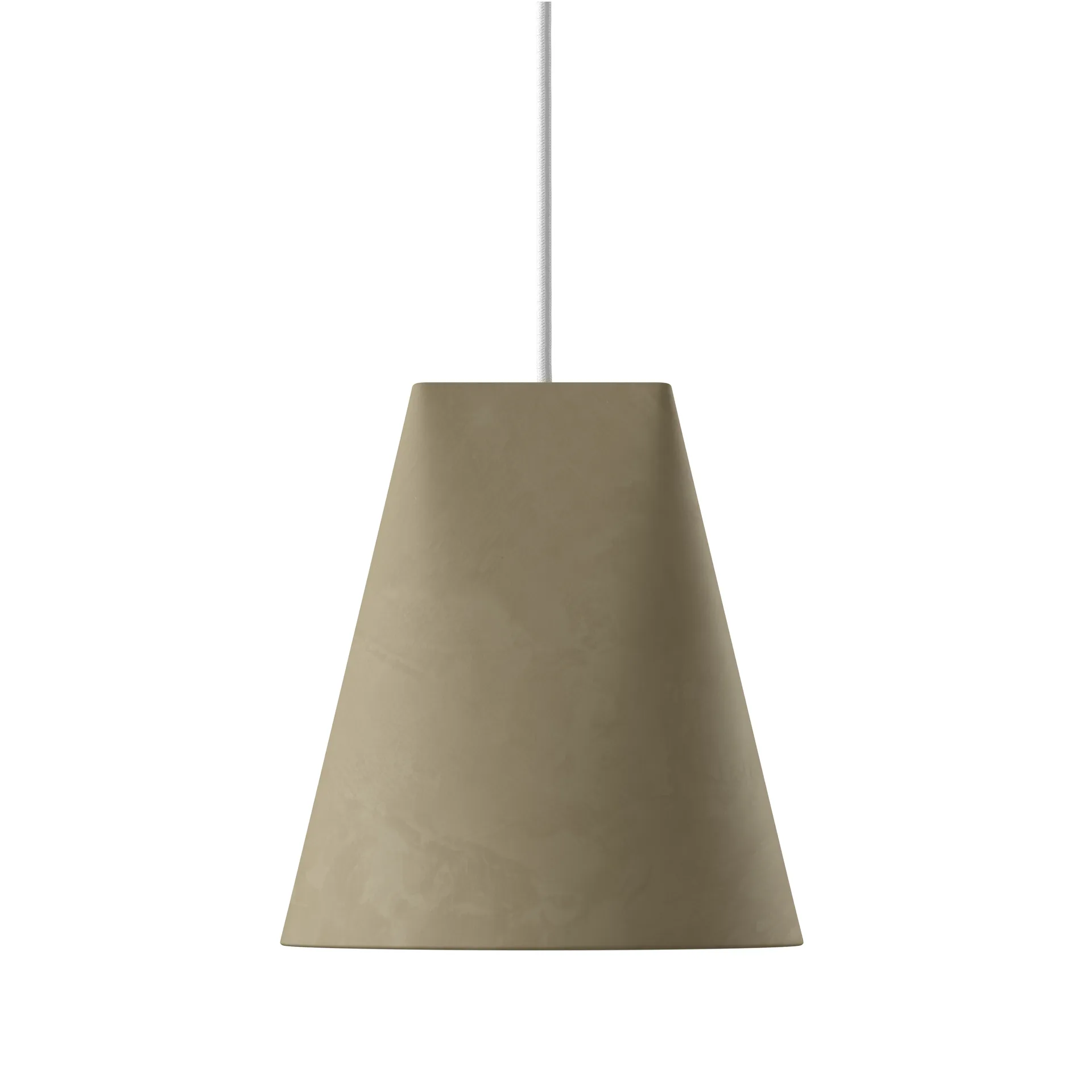 Plafondlamp keramiek 23x23,5 cm, Olive MOEBE