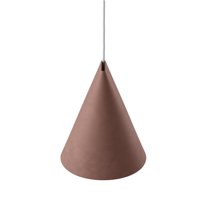 Plafondlamp keramiek 23x23,5 cm, Terra Cotta, Wood MOEBE