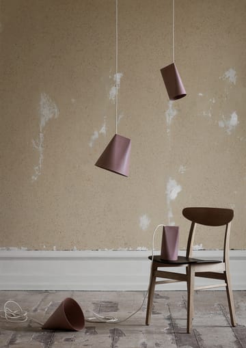 Plafondlamp keramiek 23x23,5 cm - Terra Cotta, Wood - MOEBE