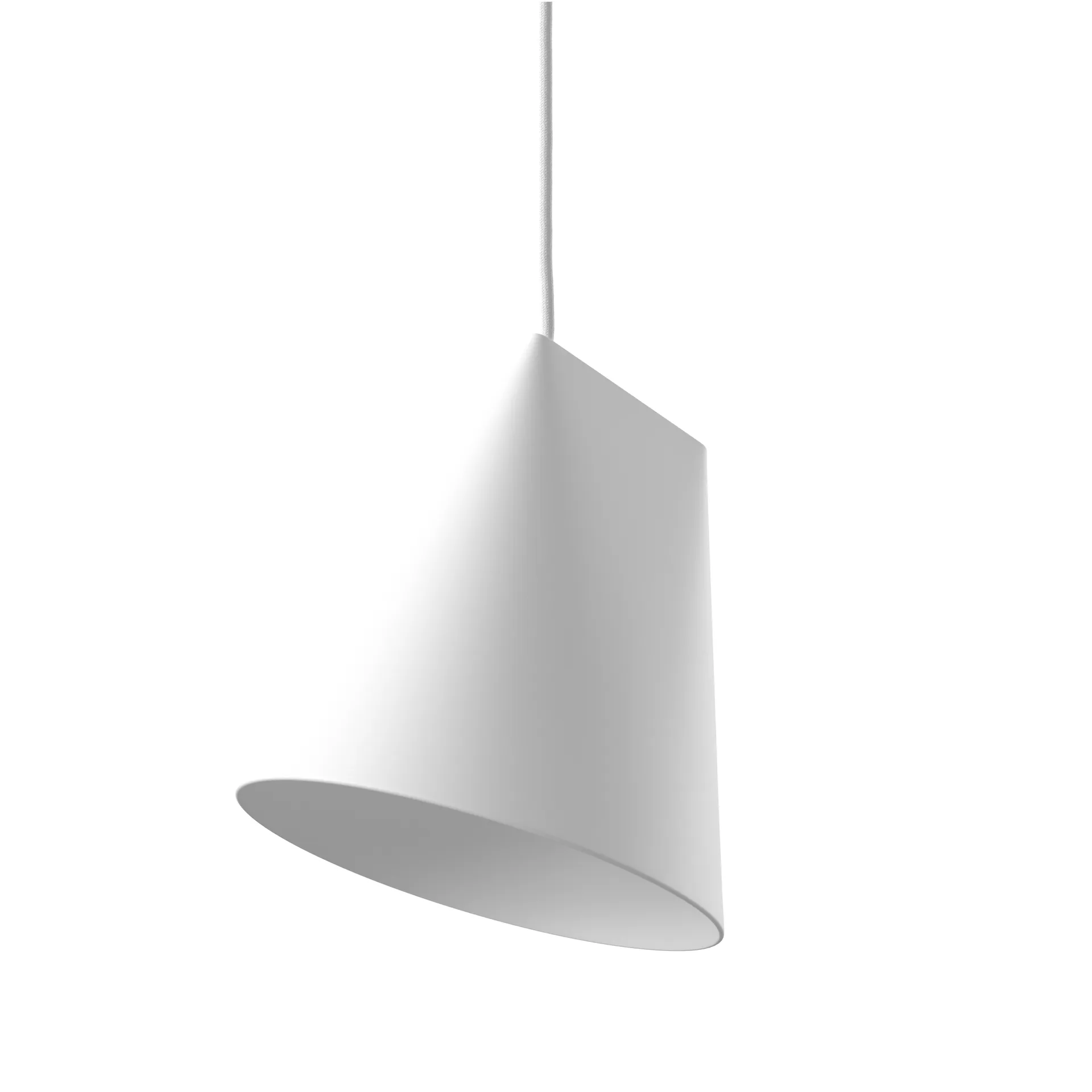 Plafondlamp keramiek 23x23,5 cm, White MOEBE