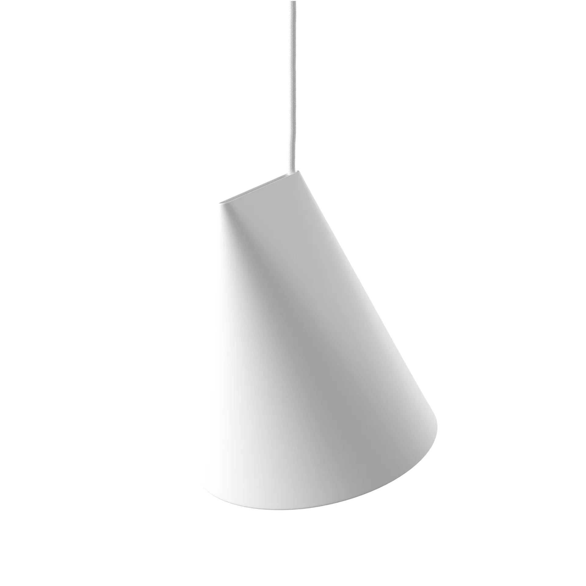Plafondlamp keramiek 23x23,5 cm, White MOEBE