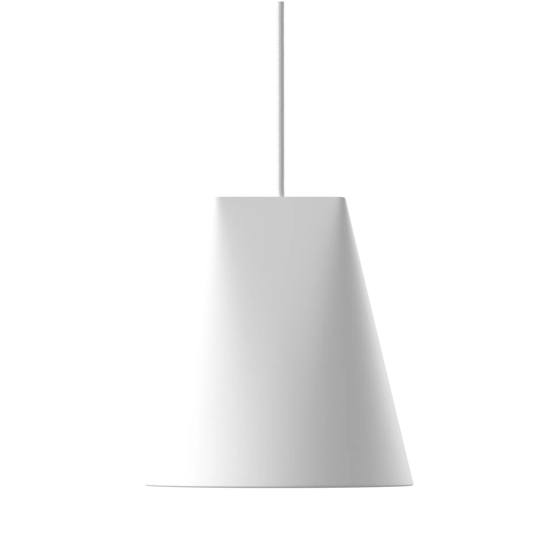 Plafondlamp keramiek 23x23,5 cm, White MOEBE