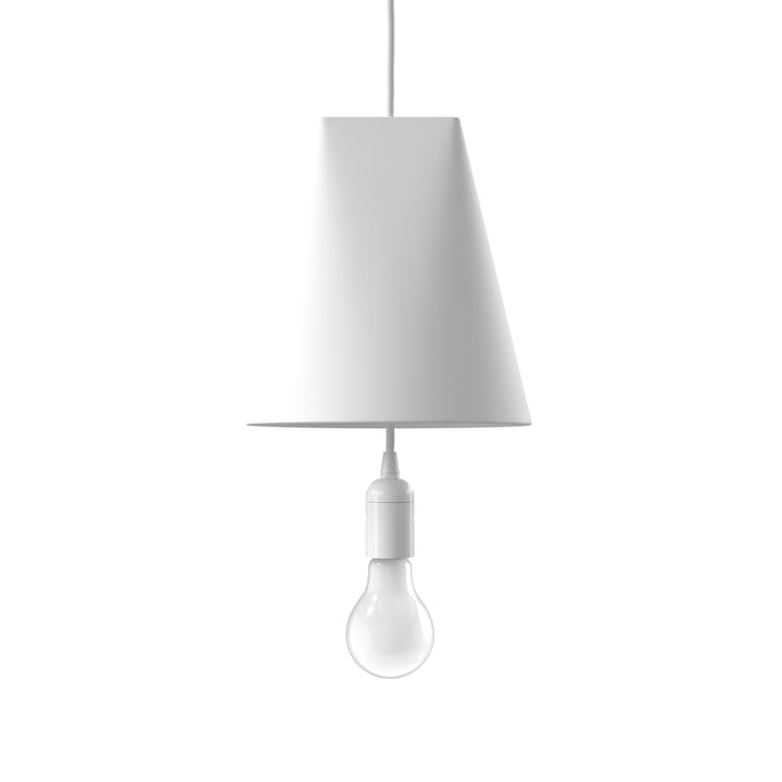 Plafondlamp keramiek 23x23,5 cm, White MOEBE