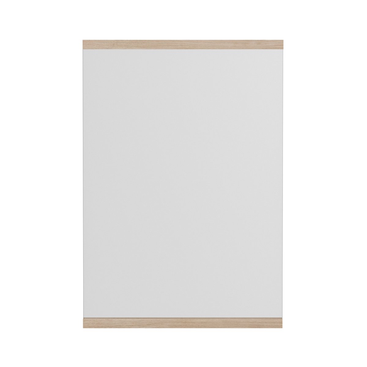 MOEBE Rechthoekige wandspiegel 30x40 cm Oak | Scandinavisch Interieur | Wandspiegels | Bruin