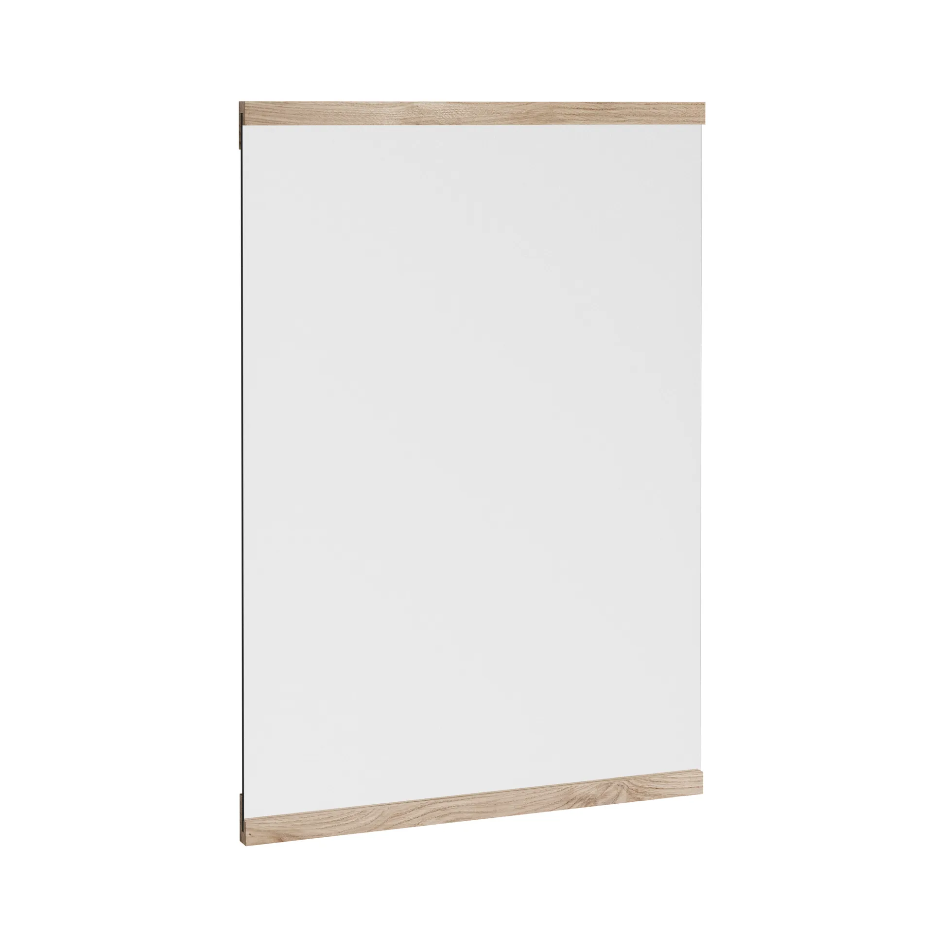 Rechthoekige wandspiegel 30x40 cm, Oak MOEBE