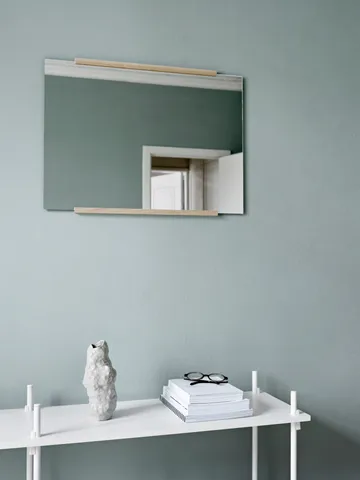 Rechthoekige wandspiegel 50x70 cm - Ash - MOEBE