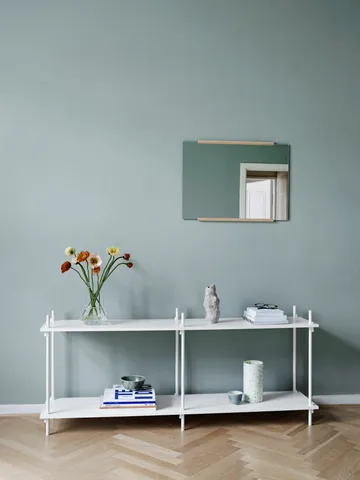 Rechthoekige wandspiegel 50x70 cm - Ash - MOEBE