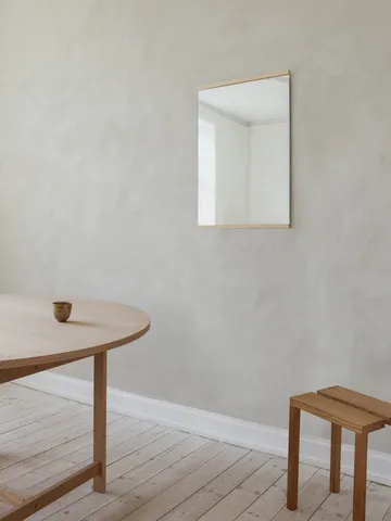 Rechthoekige wandspiegel 50x70 cm - Ash - MOEBE