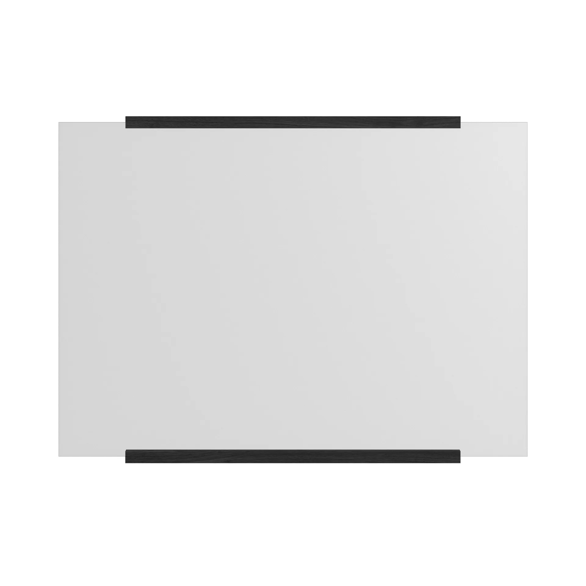 Rechthoekige wandspiegel 50x70 cm, Black MOEBE