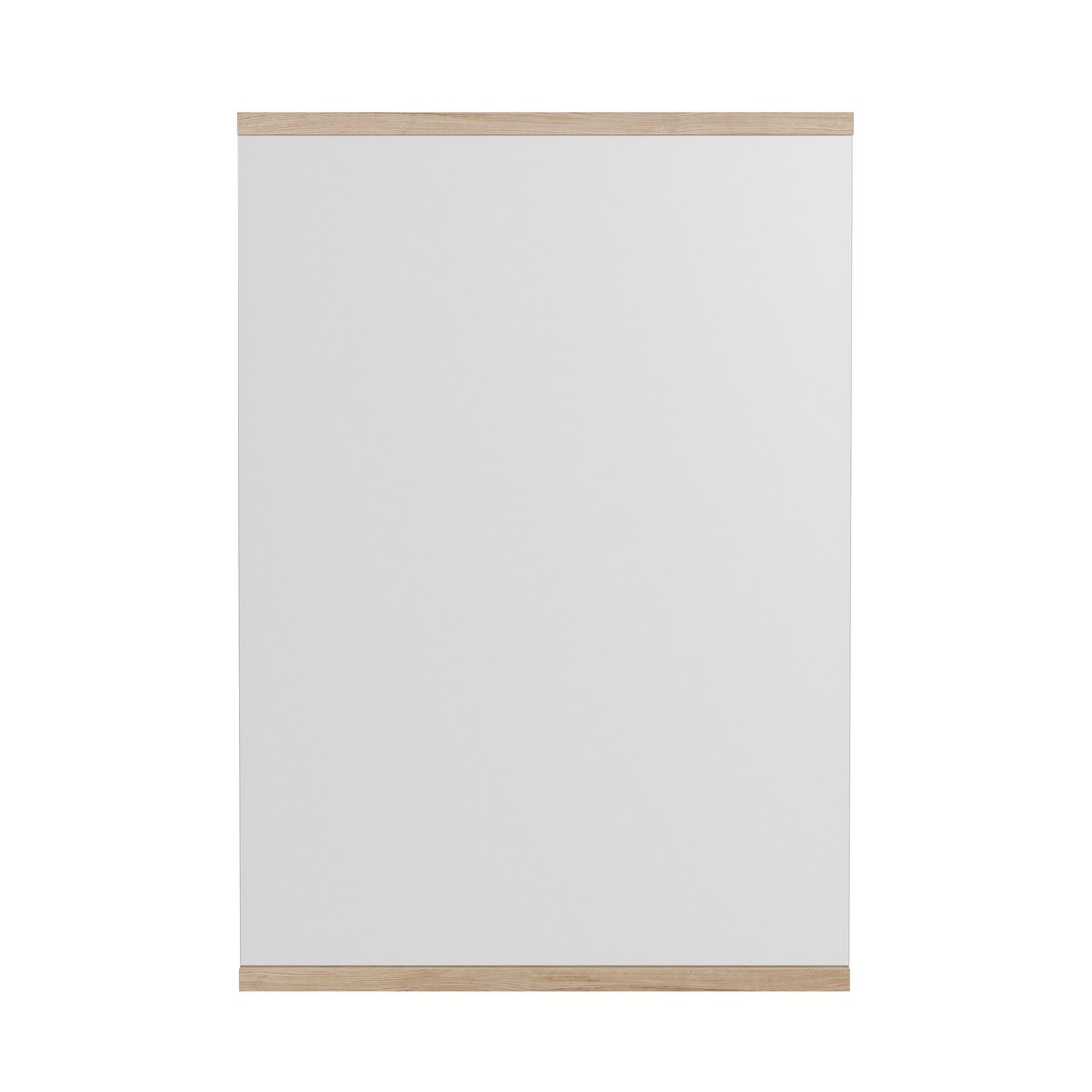 MOEBE Rechthoekige wandspiegel 50x70 cm Oak | Scandinavisch Interieur | Wandspiegels | Bruin