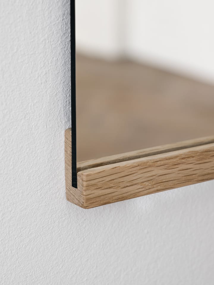 Rechthoekige wandspiegel 70x100 cm, Oak MOEBE
