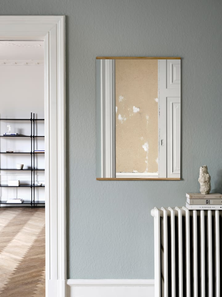 Rechthoekige wandspiegel 70x100 cm, Oak MOEBE
