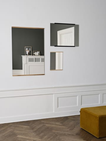 Rechthoekige wandspiegel 70x100 cm - Oak - MOEBE