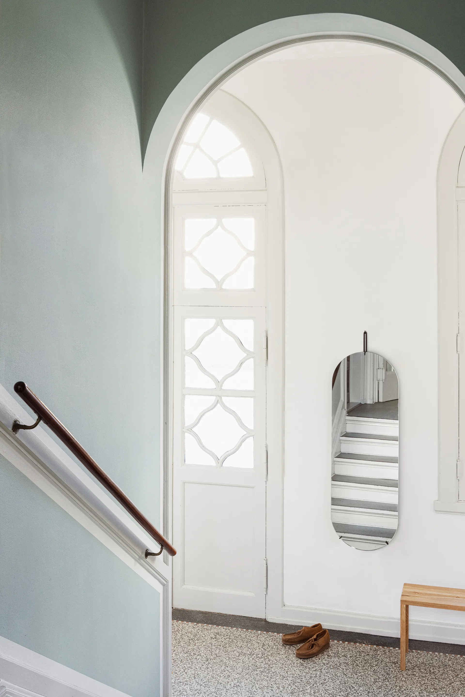 Wandspiegel 40,4x146,9 cm, Black MOEBE