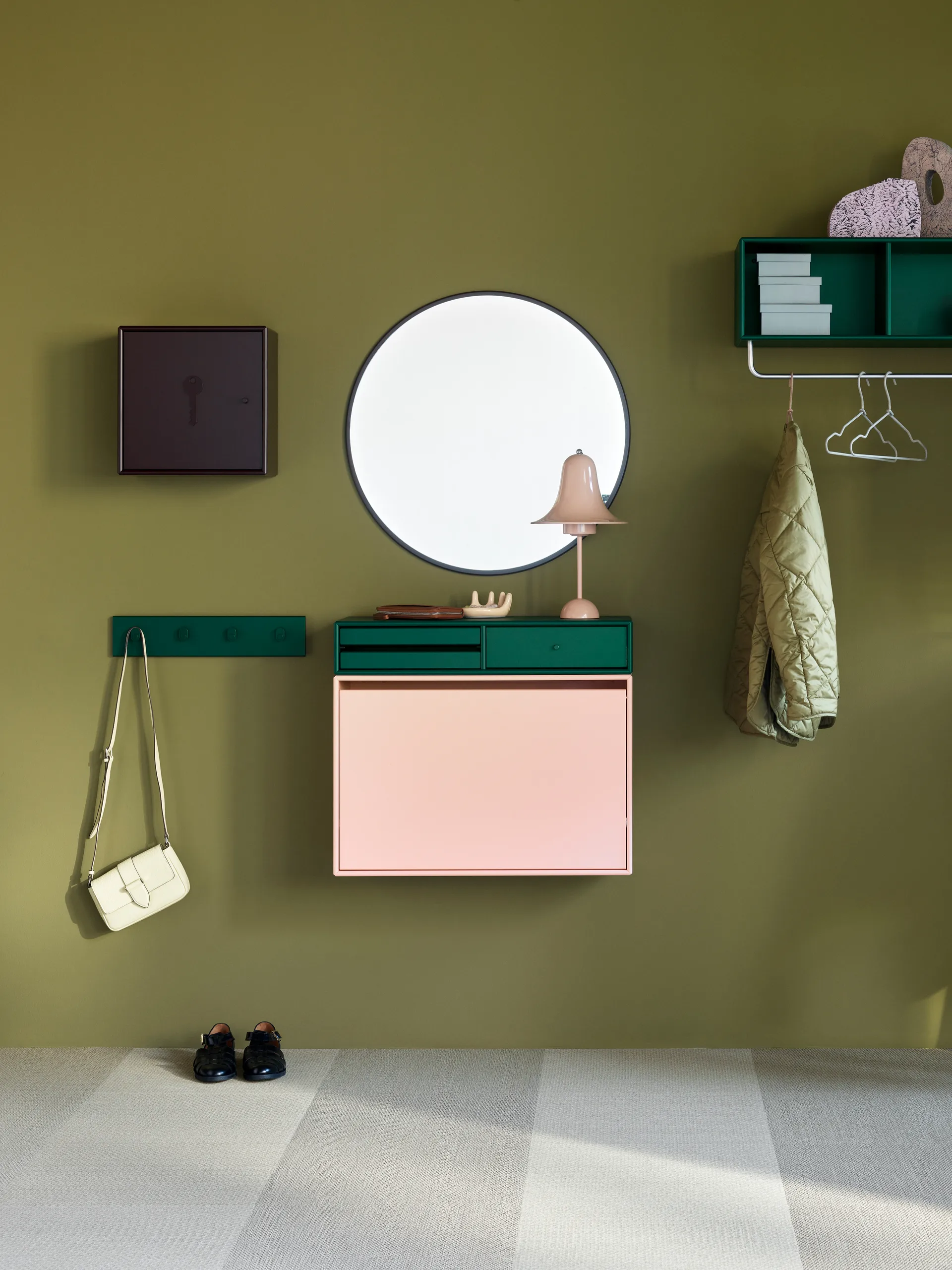 Around spiegel Ø69,6 cm, Balsamic Montana