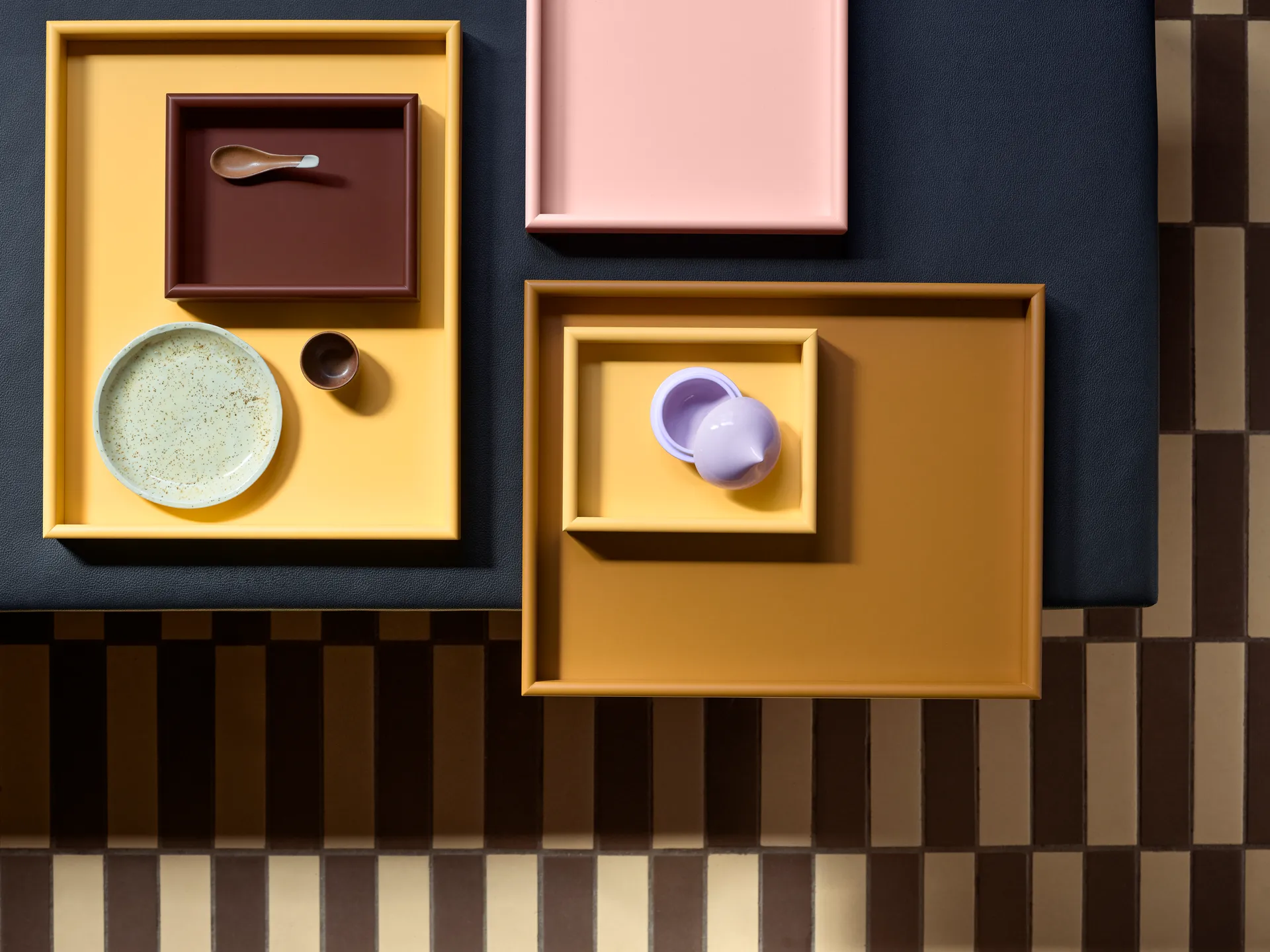 Arrange dienblad small 17,3x21,4 cm, Acacia Montana