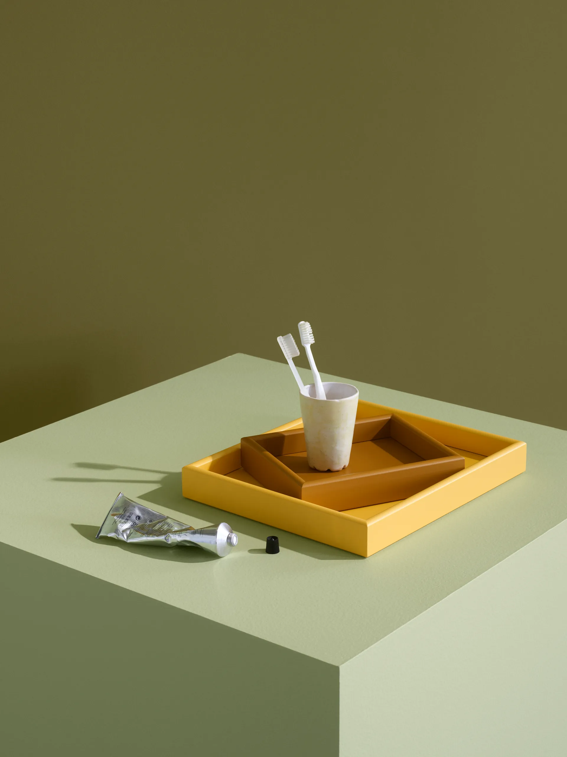 Arrange dienblad small 17,3x21,4 cm, Amber Montana