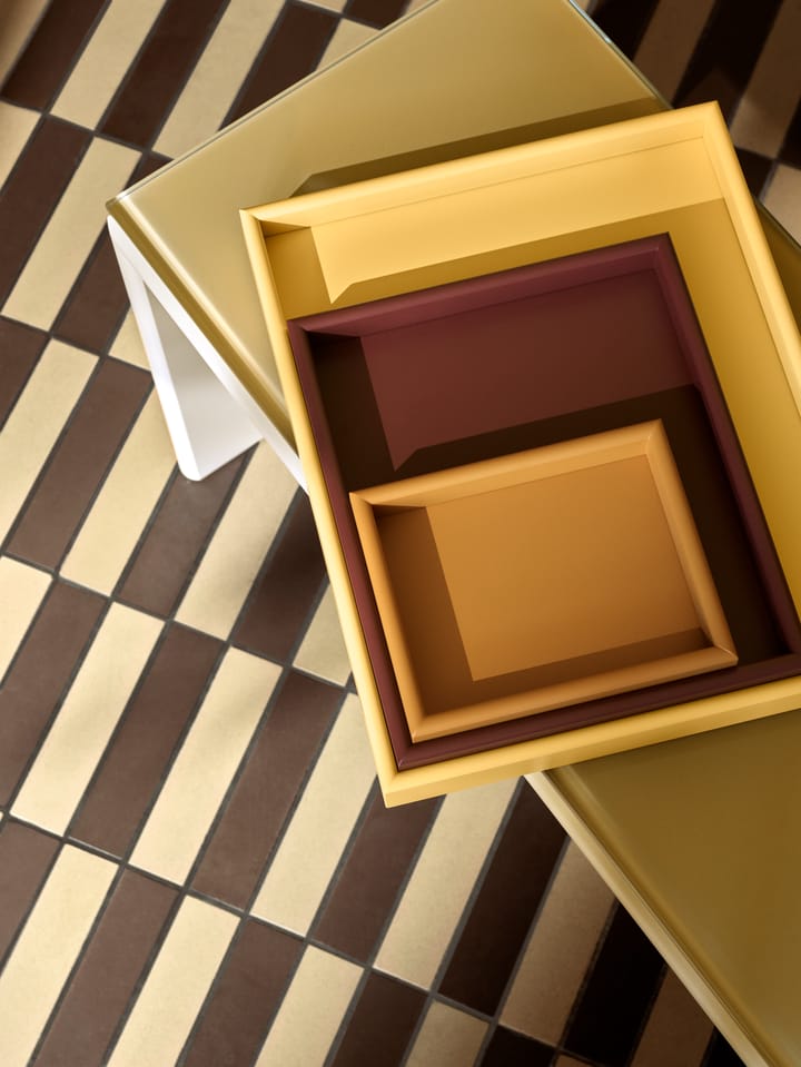 Arrange dienblad small 17,3x21,4 cm, Amber Montana