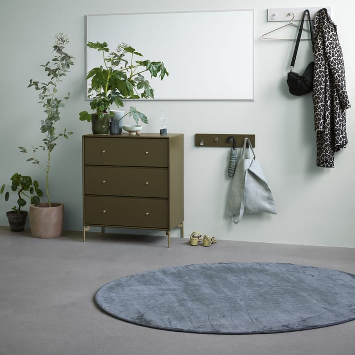 Carry ladekast, black 05, zwartgelakte poten Montana
